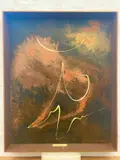 Willie Lee Atkyns Jr, Liberated Lines Design # 1, 1971, Oil on canvas