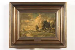 Gyula Rudnay, Landscape, 1943, Watercolor and ink with wash on Paper