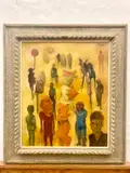 Marcia Marx, Untitled, 1960, Oil on canvas