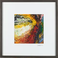 William Born, My Left Eye, 1994, Pencil signed and dated lower right hand corner (on framing mat)