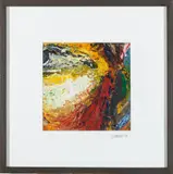 William Born, My Left Eye, 1994, Pencil signed and dated lower right hand corner (on framing mat)