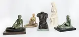 William Cafritz, Untitled, GROUP OF FOUR VARIOUS COMPOSITION MAQUETTES FOR BRONZE/MARBLE SCULPTURES
