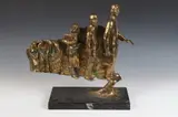Ed Dwight, Untitled, 1993, Bronze statue on black marble base