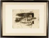 Trevor Southey, Enough, Limited edition etching pencil numbered 60/100, titled, and hand signed