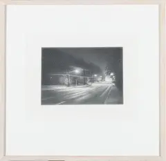 Midnight by Mark Goudy, 1992, Multi-layered pencil drawing, sold Feb 2022