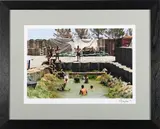 Peter van Agtmael, Marines Bathing in Afghanistan, 2009, Ink signed and numbered lower right hand corner