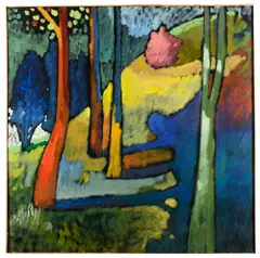 Russ Vogt, Daybreak through the Trees, 1991, Oil on canvas