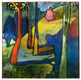 Russ Vogt, Daybreak through the Trees, 1991, Oil on canvas