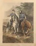 Everett B.D. Fabrino Julio, The Last Meeting, Colored steel engraving