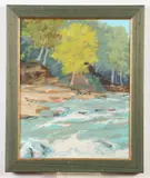 Jill Cantrill, Morning light, Oil on canvas