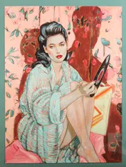 Colleen Ross, Heartbreaker, 1998, Limited edition serigraph on paper
