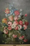 Russian School, Bouquet of Spring Flowers, Oil on canvas