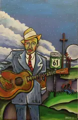 Bob Gray, South 61 (Robert Johnson), 2003, Oil on wood