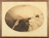 Eve by Louis Icart, 1928, Pencil signed in the margin, sold Apr 2022