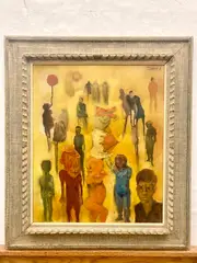 Marcia Marx, Untitled, 1960, Oil on canvas