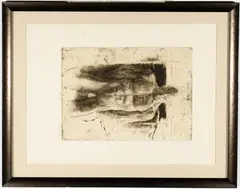Trevor Southey, Enough, Limited edition etching pencil numbered 60/100, titled, and hand signed