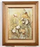 Wanda Faust, Thistles in Thorns, Acrylic on canvas