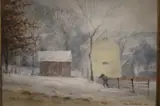 James Sulkowski, Windy Winter Scene, 1985, Oil on canvas