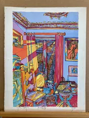 John W. Boyce, Paris, Pencil signed, titled and numbered as an "artist's proof" in the base