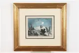 Carl Joseph Becker, Moonlight Sea, Watercolor on paper