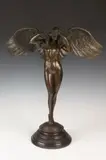 Adolph Alexander Weinman, Descending Night, Unsigned. - Bronze height: 22 in; base: 1.75 in