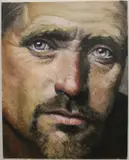 Scott Edwin Heaton, Dylan, 2017, Oil on board