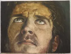 Scott Edwin Heaton, Ethan, 2016, Oil on board