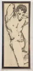 Paul Russell, Untitled, [LGBTQ+ INTEREST], Mixed media on paper