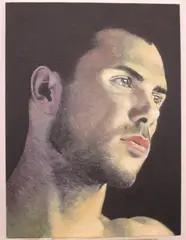 Scott Edwin Heaton, Treat, 2018, [LGBTQ+ INTEREST], Oil on board