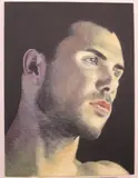 Scott Edwin Heaton, Treat, 2018, [LGBTQ+ INTEREST], Oil on board