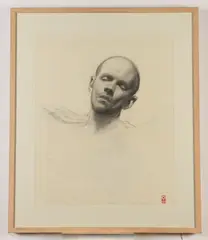 Bo Bartlett, War and Death, [LGBTQ+ INTEREST], Pencil drawing