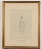 John B. Lear, Adam, [LGBTQ+ INTEREST], Pencil drawing