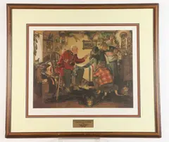 Arnold Friberg, Tales of the Force, Pencil signed lower right hand