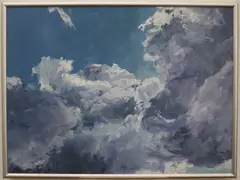 Partly Cloudy Afternoon by Connie Schaertl, Oil on board, offered Jun 2022