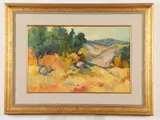 Ann Templeton, Late September Landscape, Oil on canvas