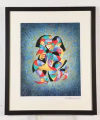 Anatol Krasnyansky, Musician, Lithograph in colors