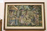 K. Berata, Daily Scene, Oil on canvas