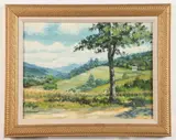 Clarence Ira Dreisbach, Autumn in the Poconos, Oil on canvas