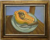 Joseph Radoccia, Papaya in Madagascar, 2006, Oil on canvas