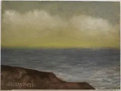 Joe Wojdakowski, Misty Afternoon, Oil on board