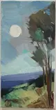 Jose D. Trujillo, Twilight Hillside, 2012, Oil on Canvas