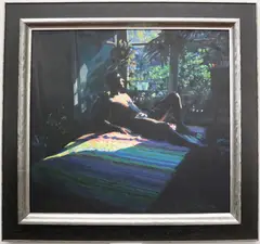 Nebojsa Zdravkovic, Enjoying the Afternoon Sun, 2012, [LGBTQ+ INTEREST], Oil on canvas
