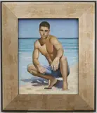 John David, Beachboy V, 2006, [LGBTQ+ INTEREST], Oil on canvas