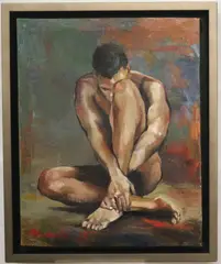 Onelio Marrero, Untitled, 2021, [LGBTQ+ INTEREST], Oil on canvas