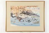 Basil Edwin Martin, Winter Afternoon Scene