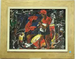 Richard W. Dempsey, Music Festival, Oil on canvas