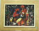 Richard W. Dempsey, Music Festival, Oil on canvas