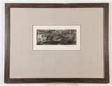 LeRoy Neiman, Midnight Cheetah, Limited edition etching pencil numbered 67