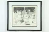 Washington Iza, Cochasqui, 1984, Pencil signed at base