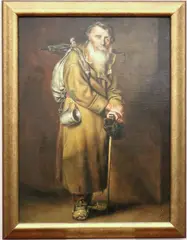 The Old Man by Sergey Chuchalov, 2007, Oil on canvas, sold Sep 2022